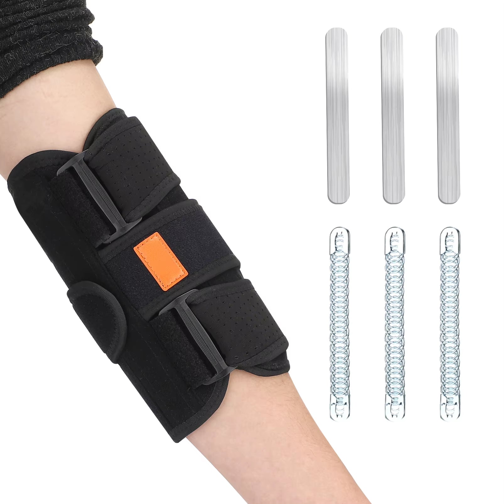 1Pcs Sports Elbow Brace Sports Hand Protector Compression Breathable Sports Elbow Pads Orthotics Band Pad Belt Arm