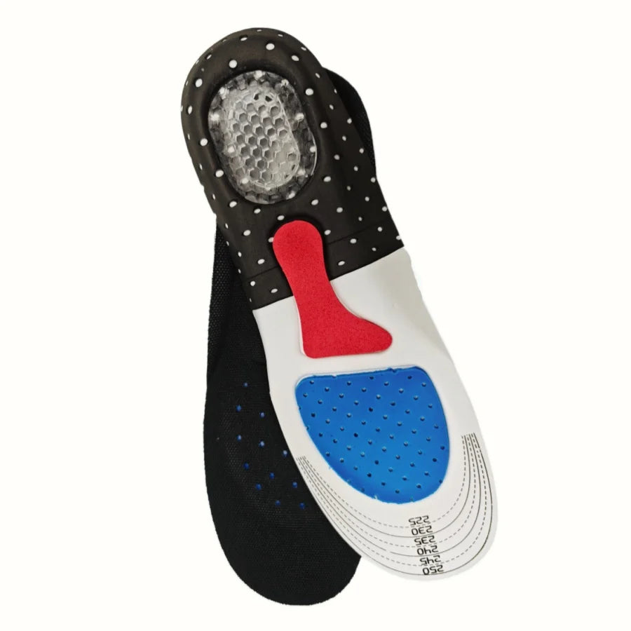 MEN'S and WOMEN'S Sports Insole Silicone Sports Insole Arch Support Sports Insole Running Gel Insole Insert Buffer