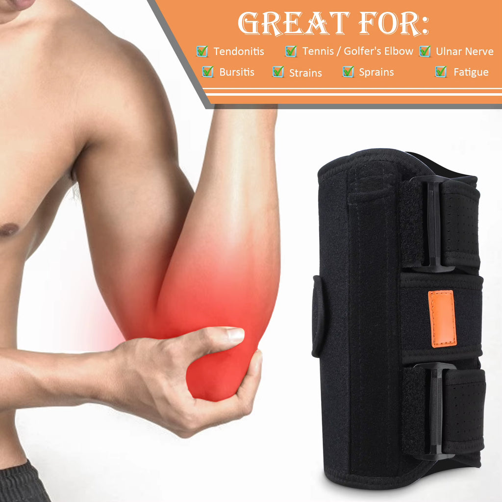 1Pcs Sports Elbow Brace Sports Hand Protector Compression Breathable Sports Elbow Pads Orthotics Band Pad Belt Arm