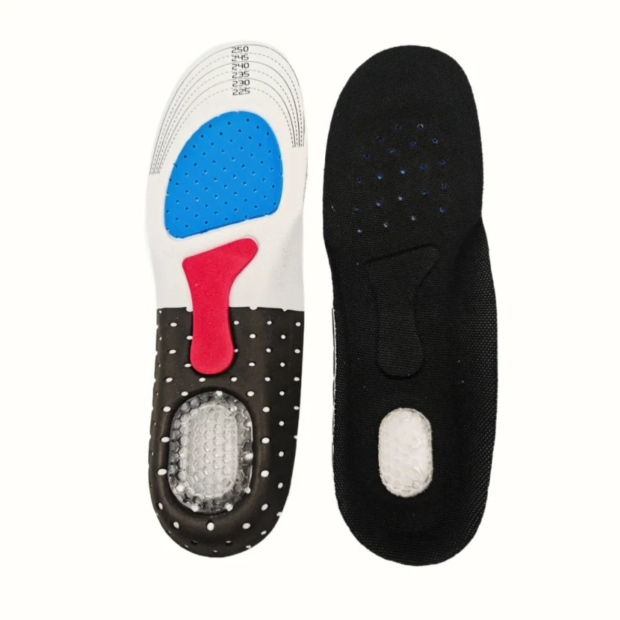 MEN'S and WOMEN'S Sports Insole Silicone Sports Insole Arch Support Sports Insole Running Gel Insole Insert Buffer